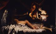 Giuseppe Maria Crespi Cupid and Psyche oil painting reproduction